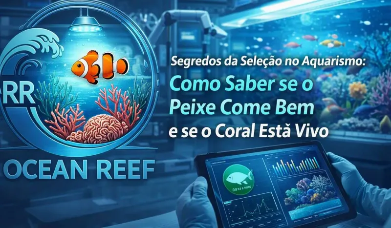 Segredos da Seleção no Aquarismo: Como Saber se o Peixe Come Bem e se o Coral Está Vivo
